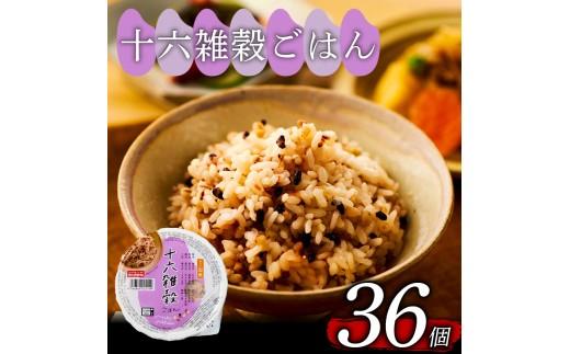 十六雑穀 ごはんパック 160g 36個 パックごはん パックご飯 ごはんパック ご飯パック パックライス パック 16雑穀 雑穀 米 ごはん ご飯 こめ ライス 備蓄 保存 防災 レンジ 調理 簡単
