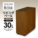 【ふるさと納税】【選べるカラー】タツクラフト Bosk バスク リビングペール 30L 【Tk5】 | インテリア 収納 ゴミ箱