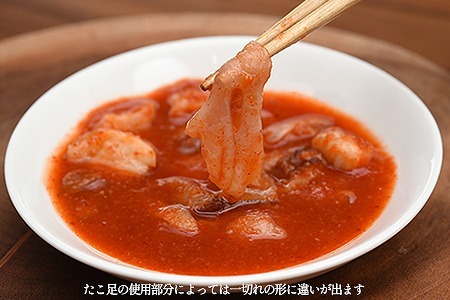 ＜12月18日決済分まで年内配送＞万能たこキムチ180g×4P A-80007