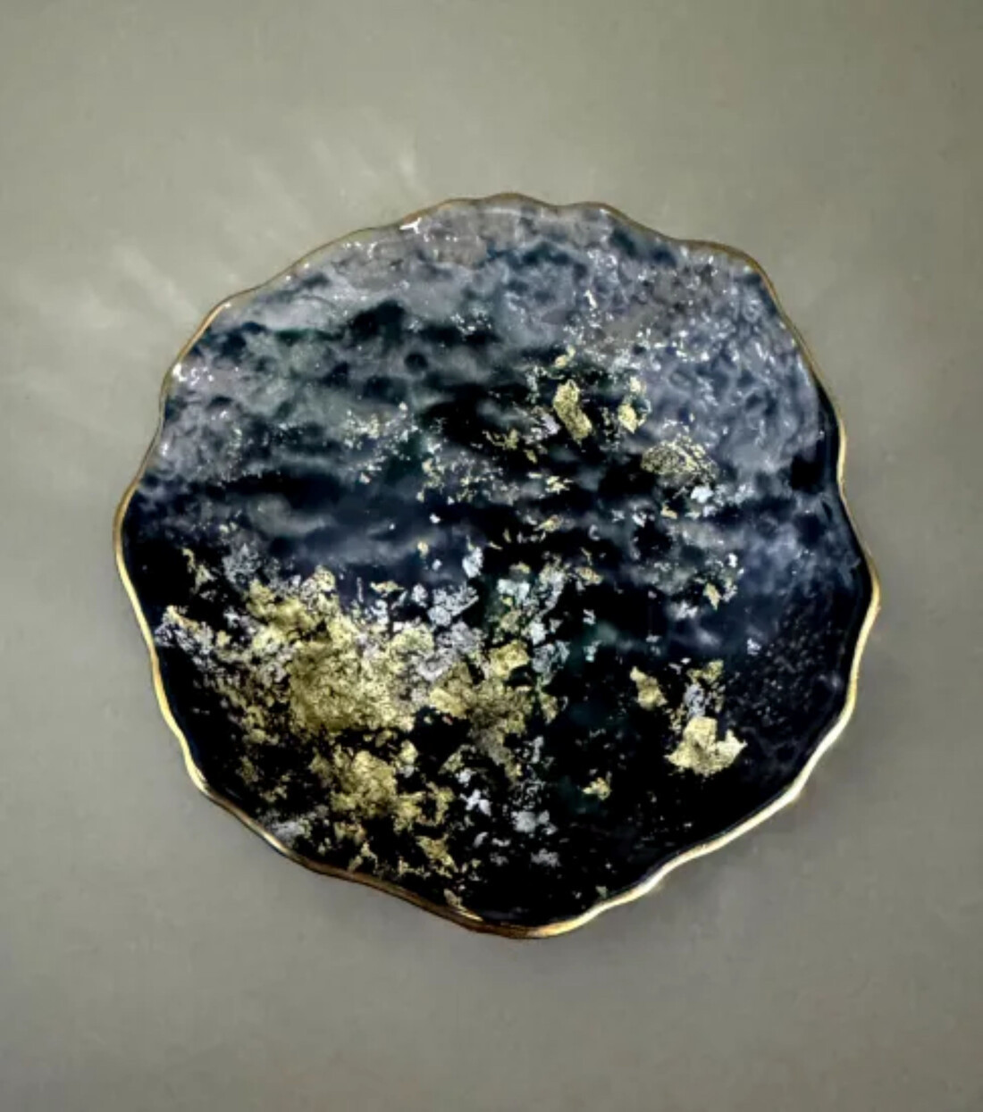 豆皿 口金ロック グラデーションブラック ［NF165］ 303446_CU90077VC04