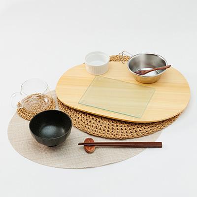 ふるさと納税 津山市 ヒノキのおさらL　TSUYAMA FURNITURE |  | 01