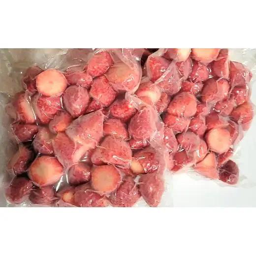 【訳あり/2027年3月より発送】完熟朝摘みとれたての冷凍いちご　とちおとめ　約2kg（500g×4パック）　農家直送の冷凍苺を真空パックでお届け 20260709～