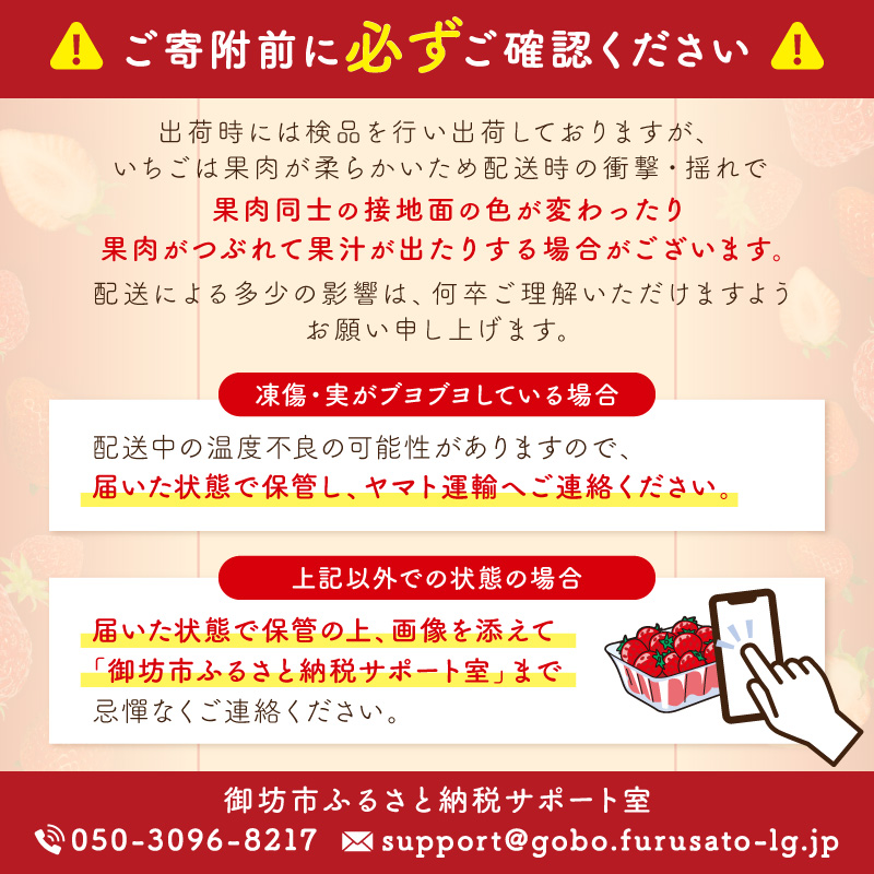 大粒の贅沢！「まりひめ」を農家直送で【家庭用】4パック【1332】