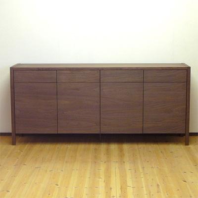 ふるさと納税 大川市 プッシュオープンリビングボード　幅180cm　ウォールナット材・オイルフィニッシュ |  | 01