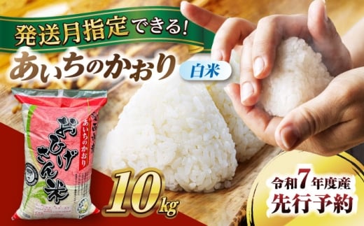 【10月発送】あいちのかおり 白米 10kg 愛西市 / 脇野コンバイン 米 お米 コメ [AECP002-1]