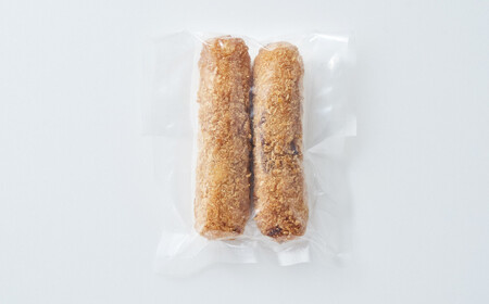 【温めてすぐ食べられる】わいわいのなっちく「納豆ちくわフライ」 2本入×1袋 【 納豆 ちくわ フライ 揚げ物 お惣菜 冷凍 人気 おすすめ 簡単調理 三陸産 カフェフードバーわいわい 】RT2773