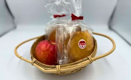 りんごサブレ 5枚入り×2袋 焼き菓子 りんご サブレ 山形県 朝日町 西松屋菓子店 スイーツ 菓子