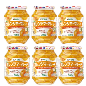 カンピー 700ｇ オレンジマーマレード 1ケース(6本入)  ジャム フルーツ ギフト 果物 詰め合わせ 瓶入り 朝食に カンピー