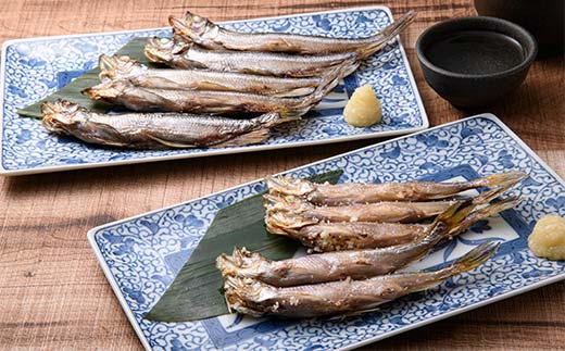 北海道産 本ししゃも使用「レンちん君」ししゃもオス・メスセット 電子レンジOK 焼き魚 冷凍惣菜 個包装 時短 おかず ギフト 北海道グルメ F4F-9232