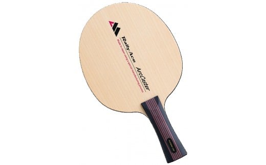 卓球ラケット RallyAce Arc Caster Over グリップAN | 卓球 ラケット RallyAce 木材 楓 リンバ ゼブラ アッシュ 選べる グリップ FL ST CP AN 長野県 塩尻市