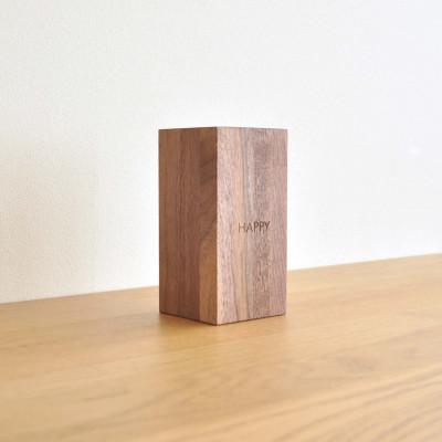 ふるさと納税 府中市 府中市の家具　ハッピーブックスタンド Lサイズ　ウォールナット材 |  | 01