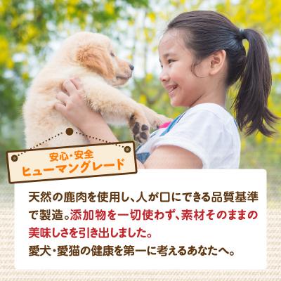 ふるさと納税 大分市 【ペットフード(犬・猫用)】 鹿肉ジャーキー 50g×2パック_R15015 |  | 02