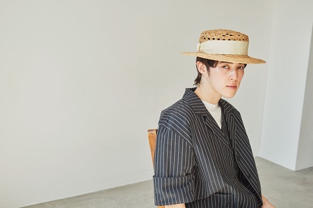 Mia Hat Lace Canotier 002 レース キャノチェ 麦わら帽子【White】 帽子 ホワイト カンカン帽 58cm 天然草木 リボン ファッション カジュアル フェミニン 日本製 