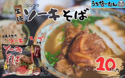 シンコウ ソーキそば 2食 袋入 10P