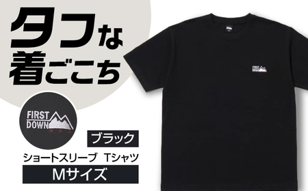 ショートスリーブ Tシャツ Mサイズ BLACK アウトドア シンプル 半袖 岐阜市 / 水甚[ANHZ021]