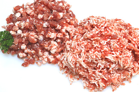  四元豚 ひき肉 2kg セット (細挽 250ｇ×4 粗挽 250ｇ×4)  GIFTON お歳暮 お中元 ギフト プレゼント 母の日 父の日 誕生日 お祝い 卒業祝い 入学祝い バーベキュー BB