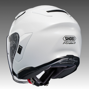SHOEIヘルメット「J-Cruise II ルミナスホワイト」 フィッティングチケット付き｜ジェット バイク ツーリング ショウエイ [0817]