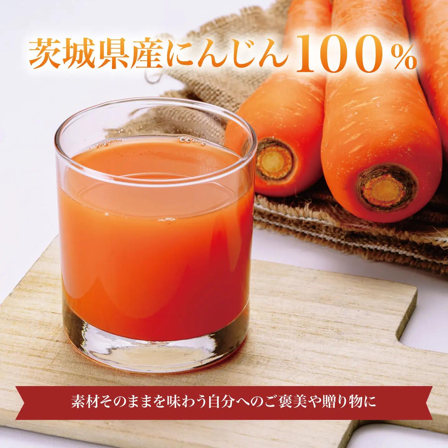 にんじんジュース 100％ 100g 30袋 にんじん