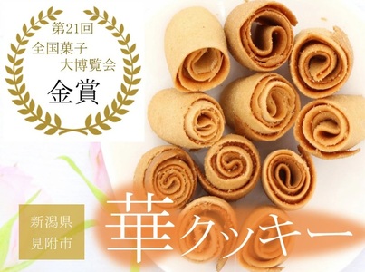 華クッキー（ 一口サイズの ラング・ド・シャ ） 円筒 1本
