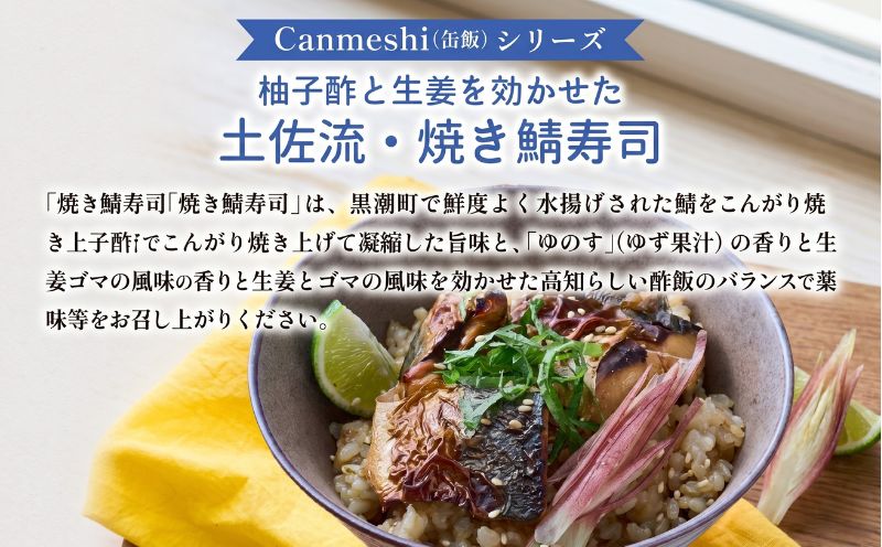 Canmeshi（缶飯）3缶 セット パエリア ビリヤニ 焼き鯖寿司 Canmeshi 缶飯 カツオ 鰹 さば サバ 鯖 海鮮 シーフード 鶏肉 にんにく ご飯 ごはん 米 お米 玄米 炊き込み 炊き込みご飯 和食 おかず スパイス アジア アジア料理 備蓄 キャンプ飯 アウトドア レトルト 簡単 調理  お手軽 プレゼント ギフト 贈答 パーティー ふるさと納税米 ふるさと納税玄米 ふるさと納税パエリア ふるさと納税缶詰［1764］