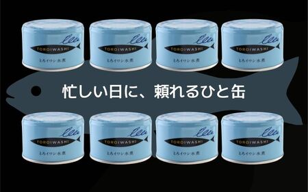 とろイワシ水煮 8缶セット 缶詰 千葉産直
