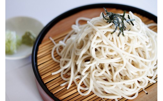 
世界遺産平泉　自然薯蕎麦・饂飩セット(そば(200g×3袋)・うどん(200g×2袋))つゆ付き
