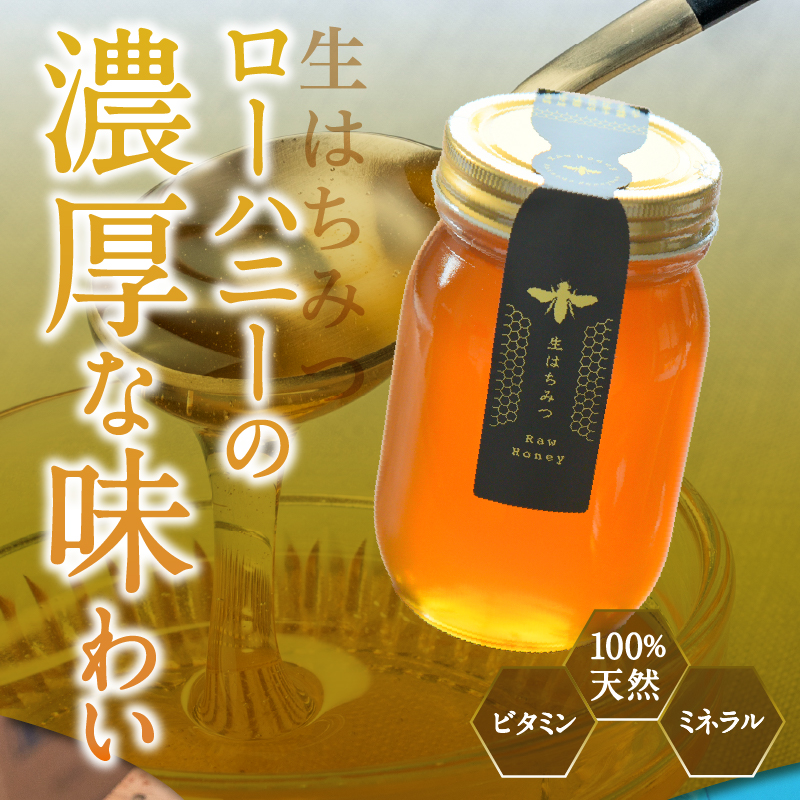 下田産ローハニー(生はちみつ)600g　定期便　6ヶ月　3回