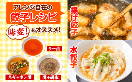 餃子 うまかポーク生餃子 90個 【6ヶ月定期便】タレ付き 大津町限定返礼品 冷凍餃子 ギョウザ《お申込み月の翌月から発送開始》大津町産豚肉使用 九州産キャベツ使用（大津町産含む）皮モチモチ 肉汁溢れ