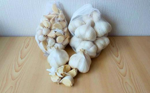 ニンニク バラ250g ネットと大玉1ネット(2Lサイズ)セット