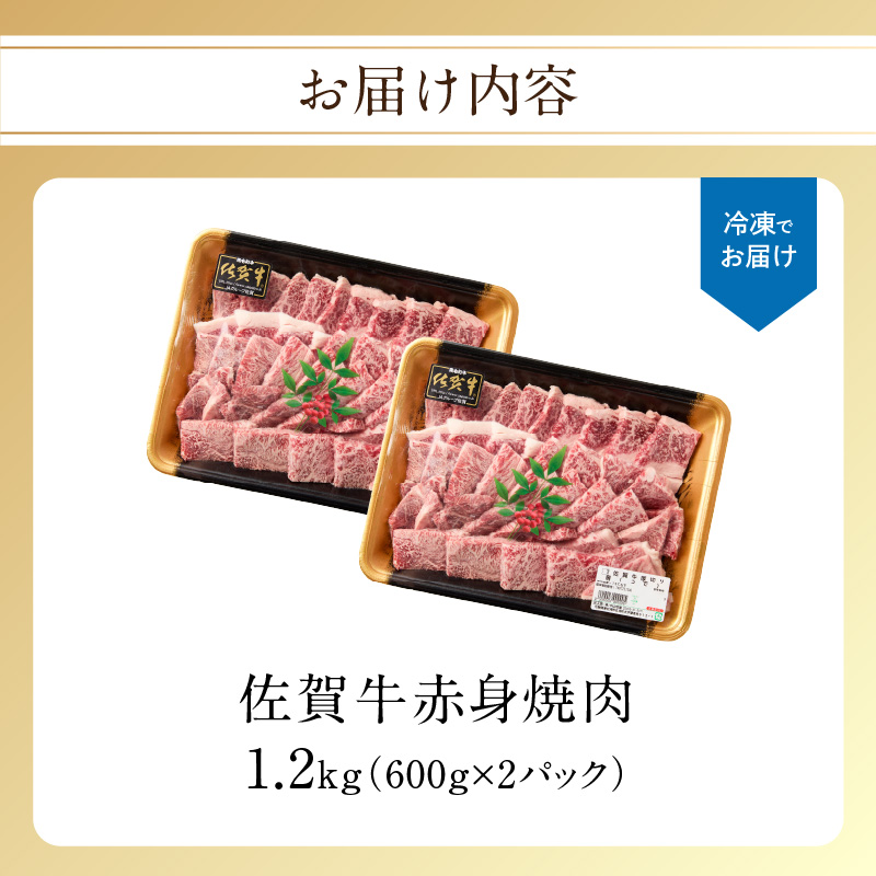 【最速配送】中山牧場 佐賀牛 赤身焼肉 1.2kg ／ バーベキュー BBQ 牛肉 肉 お肉 佐賀牛 赤身 霜降り モモ ウデ 肩ロース 三角バラ 焼き肉 焼肉セット A5 A4 a5 a4 黒毛和牛 ブランド牛 国産 佐賀県 玄海町 冷凍