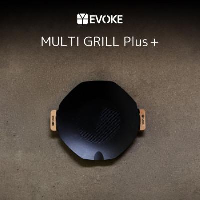 ふるさと納税 犬山市 【EVOKE/イヴォーグ公式】MULTIGRILL PLUS+マルチグリドル 鉄板(ブラック)