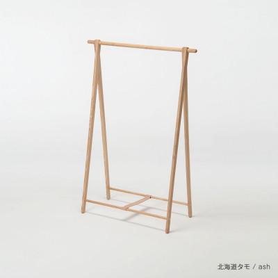 ふるさと納税 旭川市 旭川家具 cosine コサイン ドレスラック(ワイド)　北海道タモ_03974