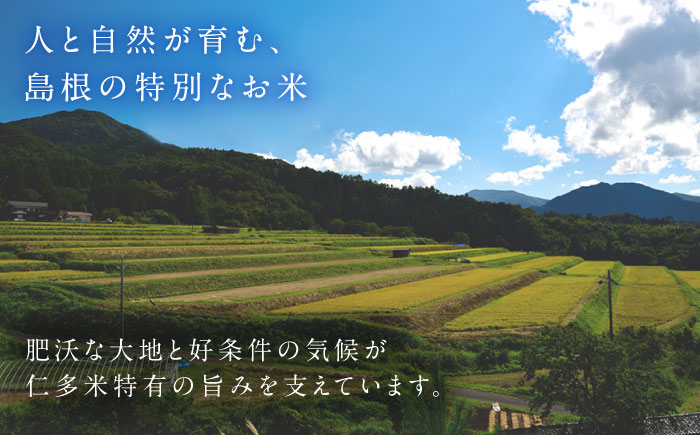 【全6回定期便】令和7年産　プレミアム仁多米（こしひかり）なおらい米 真空パック 4kg（2kg2袋）島根県松江市/奥出雲NAORAI たなべの匠味 [ALHP027]