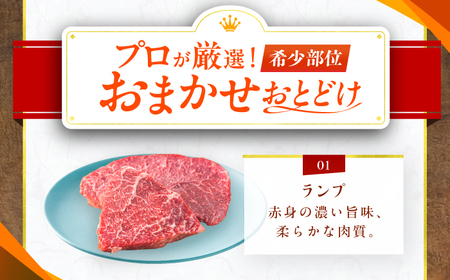 博多和牛 A5ランク 希少部位 赤身ステーキ 200g×4 広川町 / KRAZY×MEAT[AFCH013]