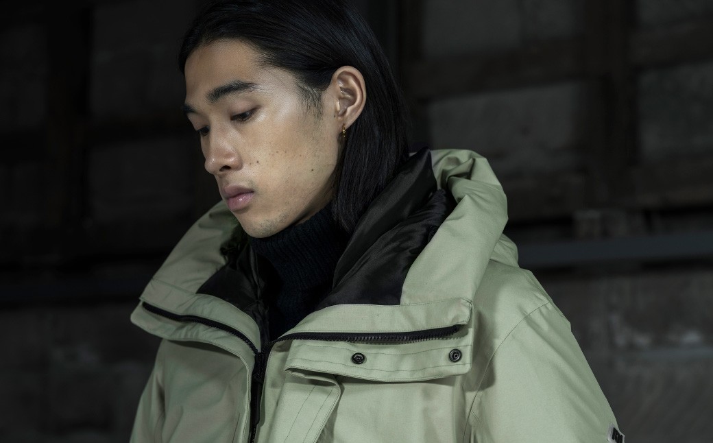 ＜UNISEX＞北海道ダウン：RETAR NUY／レタールヌイ［NITAY／ニタイ］DOWN COAT ［PISTACHIO］