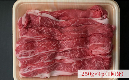 【全3回定期便】大容量！博多和牛 牛肉 切り落とし 1kg（250g×4p）＜肉のくまもと屋＞那珂川市 定期便 牛肉 肉 黒毛和牛 ブランド牛 国産  BBQ バーベキュー  48000 48000円
