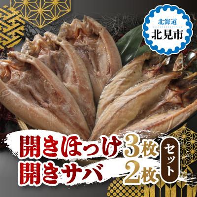 ふるさと納税 北見市 開きほっけ・開きサバセット