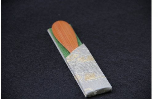 〈めざましテレビで紹介されました！〉匠の耳かき（しずくデザイン1　専用ケース・桐箱付）　ハンズマインド賞受賞　H013-034