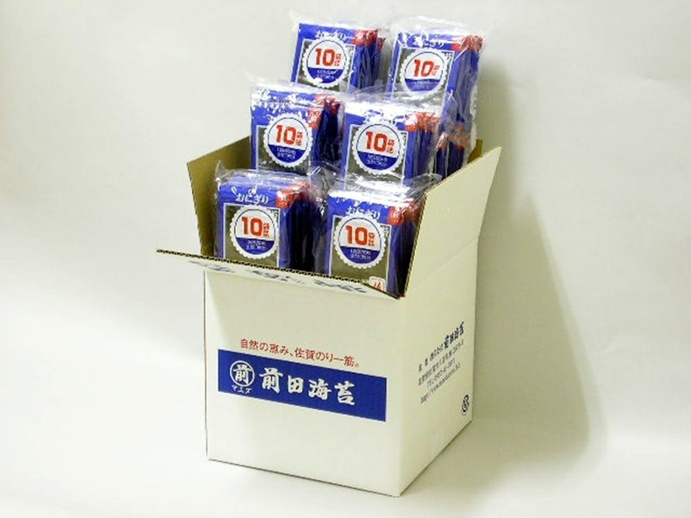 
                  おにぎり海苔(味つけ海苔)６袋
                