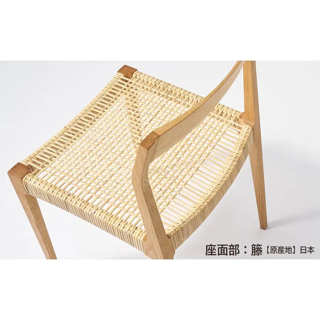 T-chair ナラ材 TENON 木製椅子 ダイニングチェア 軽量椅子 約2kg ナラ ウォールナット 無垢材 日本製 手仕事 ほぞ組み 伝統工法 民藝 用の美 丈夫な椅子 シンプル家具