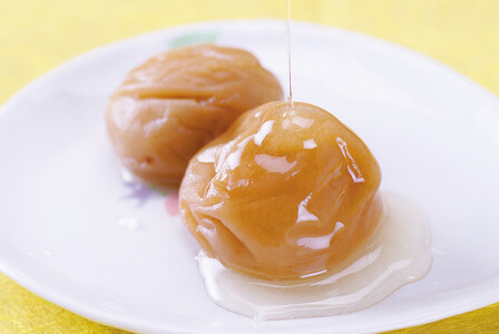 紀州南高梅 二段重箱（はちみつ・昔しそ） 1kg（500g×2） B-043