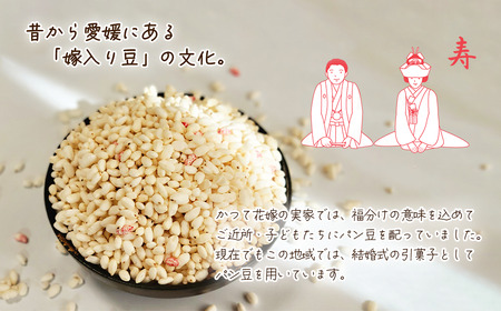 米作り農家の手作り菓子 「ぱん豆 150g×12袋セット」　ポン菓子 てんさい糖
