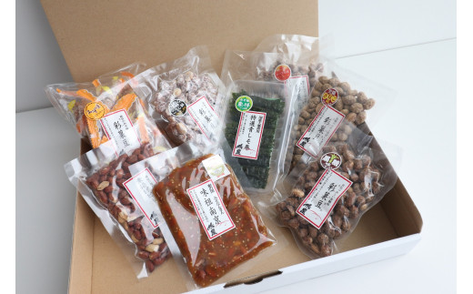 彩の国鳩屋 8種 いろどりセット(ピーナツみそ 彩菓豆 しそ巻き ) 鳩屋