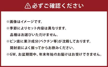 二戸産 りんごジュース 飲み比べセット 1L×6本 合計6L／リンゴジュース ジュース 飲料 果汁飲料 飲み比べ 
