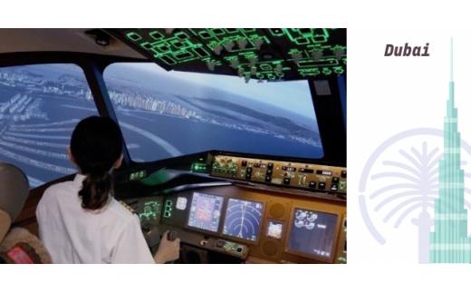 
フライトシミュレーター操縦体験　６０分コース【パイロット体験】(品川区民対象外)
