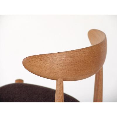 ふるさと納税 高山市 オークヴィレッジのSwallowチェア(ダークブラウン)〔国産材　木製家具〕g193 |  | 01