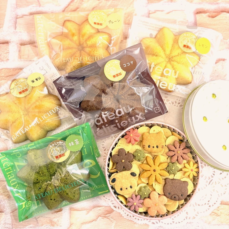 無添加クッキー缶と無添加マドレーヌの6点セット《食品添加物不使用》