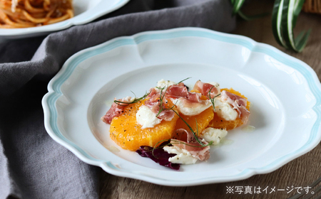 【波佐見焼】ombre de fleur プレートL melodie blue 2枚セット【翔芳窯】[FE555]