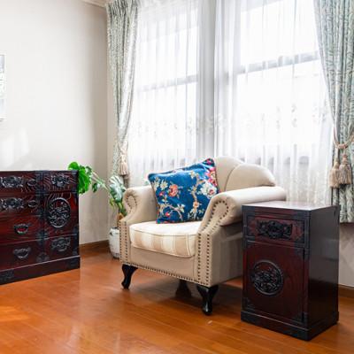 ふるさと納税 利府町 仙台箪笥 サイドチェスト KC-320 拭き漆塗り (お申込書返送後1ヵ月〜4ヵ月程度でお届け) |  | 02