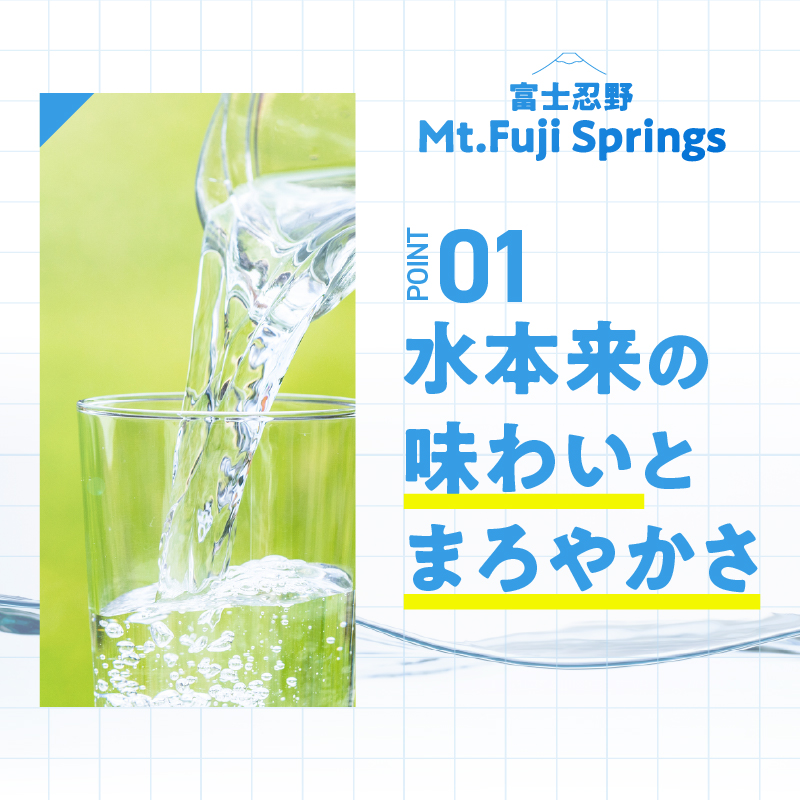 【12ヶ月定期便】富士忍野　Mt．Fuji　Springs　8L×3本　12ヶ月コース（ウォーターサーバーレンタル無料）【SHC-M9000SW（卓上型）】※沖縄県、離島不可